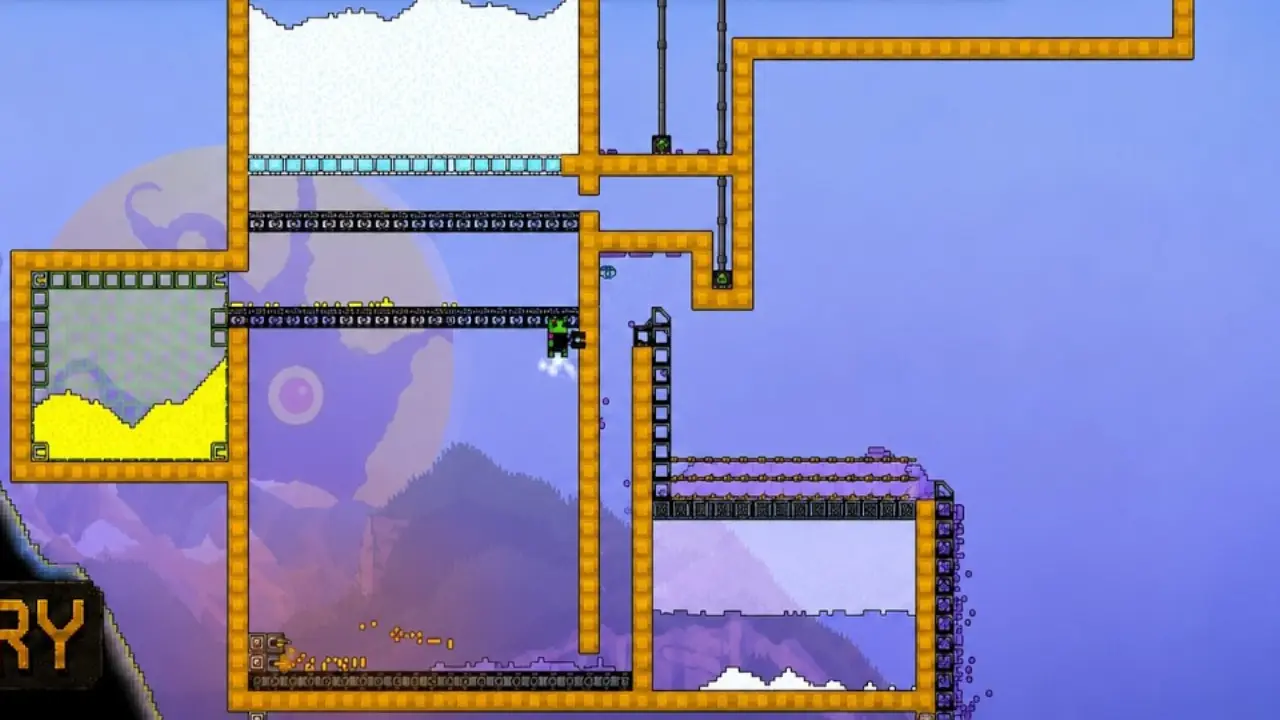 A creator illustration of the Steam Dryer, burn chamber and Florinol condensation line
